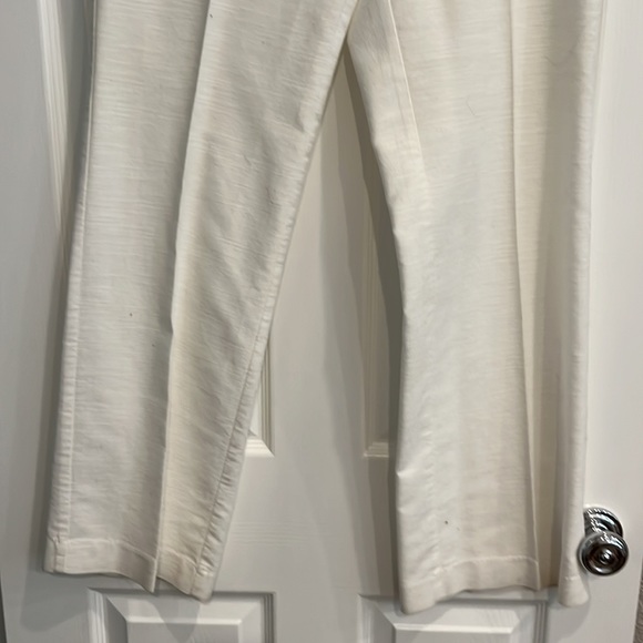 Loft white slacks - Picture 3 of 8